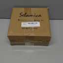 Selamica Ceramic Dessert Plates Set of 6, 6 Inch Appetizer Plate for Kitchen, Microwave Dishwasher Safe, Gradient Color