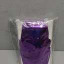 Dazzle Bright 4 Pack Backdrop Curtain, 3FT x 8FT Metallic Tinsel Foil Fringe Curtains Photo Booth Background for Baby Shower Birthday Wedding Halloween Party Decorations (Purple)