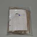 AUSSPVOCT Textured Linen 60 Inch Round Tablecloth Up to 48" Tables, Waterproof Spill-Proof Wipeable Round Table Cloth Wrinkle Free Circle Dining Tablecover for Birthday Farmhouse Spring Easter Decor (Khaki)