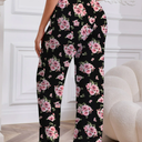 Real Essentials Women’s Ultra-Soft Comfy, 2 Pajama Lounge Pants And Shorts Sleepwear Size M