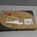 Universal TV Stand - Table Top TV Stand for 27-60 inch LCD LED TVs - 9 Level Height Adjustable TV Base Stand with Tempered Glass Base & Wire Management, VESA 400x400mm