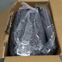 Bedsure California King Comforter Set - Bed in a Bag Cal King Bedding Set 7 PCS, GentleSoft Pintuck Bed Set Gift for Family, Pinch Pleat Dark Grey Comforter with Sheets, Pillowcases & Shams