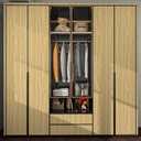 CAX Tan Wood Grain Contact Paper Peel and Stick Wallpaper Kitchen Counter