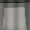 OWENIE Short White Sheer Curtains 36 Inches 2 Panels Set - Kitchen Tiers Valances Curtains Light Filter Rod Pocket Voile Cafe Curtains for Kitchen Bathroom Small Half Window, 42 in W x 36 in L