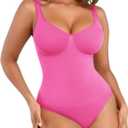 Lover-Beauty Body Suits for Women Seamless Shapewear Bodysuit Tummy Control Body Shaper