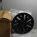 Tesla Model Y Wheel Covers 19 Inch 2020-2024 Full Fit Hubcaps with Left-Right Aero Symmetry, Reduced Wind Drag Includes Tire Repair Kit Tesla Model Y Accessories