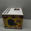 Chefman Air Fryer  4 QT Compact Airfryer for Quick & Easy Meals in Minutes, Features Hi-Fry Technology for Extra Crisp, Touchscreen Controls with 4 Presets, Nonstick & Dishwasher Safe Basket - Black