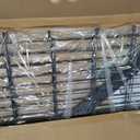 5 Panel No Dig Decorative Garden Fence 32" H x 11.8'L Outdoor Dog Barrier
Rustproof welded metal with deep ground stakes for yards, patios.