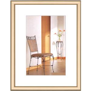 3x4 Picture Frame, Brass Brushed Thin Metal Aluminum Photo Frame with HD Glass, Fit 2x3 with Mat or 3 x 4 without Mat, for Table and Wall, 1 Pack (Bronze)