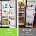 UPGRADED 240323001 Refrigerator Door Shelf Bin Replacement, Compatible with Frigidaire FFHS2622MSJ FRS6LR5EB2 FGHS2644KF2 FRS6R4EW2 FFSS2614QS6A FRS6HR45KS0 FFHS2622MSYA Bottom Door Shelves, 2 Pack