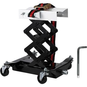450 lbs Heavy-Duty Transmission Jack - Auto Repair Lifting Floor Jack for Effortless Vehicle Maintenance and Smooth Transmission Replacement (Black)