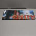 Christmas Tablecloth 83 x 60 Inch Festive Snowman with Merry Christmas Message Rectangle Table Cover Holiday Dining Room Cloth Winter Xmas Party Table Decor