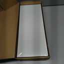 YUFLINX 16White Floating Shelves for Wall Set of 4,Rustic Wood Shelf for Room Decor/Storage/Display,Small Bookshelf,Wall Mounted Hanging Shelves for Bedroom, Bathroom, Living Room, Kitchen (16in)