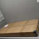 3 in 1 Wooden 45.3"L x 23"W Kids Art & Craft Table and 2 Chairs Set, Magnetic Double-Sided BlackBoard & WhiteBoard and Paper Roll Rack, Toddler Activity Center and Station for Drawing(White)-SK