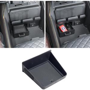 PIMCAR Removable Storage Drawer Tray Compatible with 2019-2026 Dodge RAM 1500 2500 3500 Center Console Storage Drawer Accessories Cubby Organizer Box ABS Plastic (Only Fit Models with Cubby)