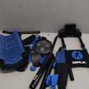 iWALK3.0  The Original Hands Free Knee Crutch - Alternative to Crutches and Knee Scooters - iWALK Replaces Crutches for Adults - Peg Leg Crutch For Lower Leg Injuries Only (Black and Blue)