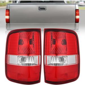 Nilight Taillight Assembly Compatible with 2004 2005 2006 2007 2008 Ford F150 Rear Lamp Replacement OE Style Driver Side and Passenger Side