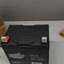 Interstate Batteries 12V 35Ah Battery (Flag Terminal) SLA AGM VRLA Rechargeable Replacement for UPS Backup Power, Emergency Lighting, Lawn Mower, Solar Power (SLA1155) (7.76" x 5.16" x 6.26" (LxWxH))