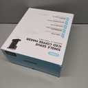 Single Serve Coffee Maker, Iced and Hot Coffee Machine for K Cup & Grounds, Compact Design, 40oz Removable Water Reservoir, 6 to 24 Oz Brew Sizes, Fits 7.3" Travel Mug, Black