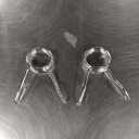 Amazon Basics 7ft Olympic Barbell Bar, 2" Diameter With Set of Weight Clamps