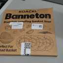 Bread Proofing Cover - 4 Pack Basket Linen Cloths & 2 Jar Covers, Reusable Cotton Bread Proofing Liners for Sourdough Baking, 10" Compatible with Round/Oval Banneton Baskets