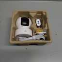 Kasa 2K+ Indoor Pan/Tilt Wired Security Camera - Works as a Baby Monitor & Pet Camera, Motion Detection & Tracking, 2-Way Audio, Night Vision, Subscription-Free Local Storage or Optional Cloud, KC410S (White)