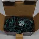 LJLNION Christmas Lights, 150 Count 33 FT Green Wire Xmas Tree Lights, 120V UL Certified Connectable for Holiday Party Outdoor Indoor Decoration, Multicolor