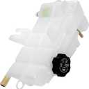 Coolant Reservoir Tank With Cap Fit for Oldsmobile Intrigue 2000 2001 2002, 3.5L Front with Cap &, OE# 603-143 10405606 10405607