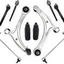 WFLNHB 10pc Front Lower Control Arm Suspension Kit Replacement for Honda Odyssey 2005-2010