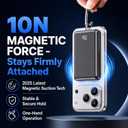 2026 for Magsafe Portable Charger iPhone, Ultra Slim Magnetic Power Bank Fast Charging, Wireless Battery Pack 10000mAh, 20W Powerbank Compatible with i-Phone Air 17/16/15/14/13/12 Series,Jet Black