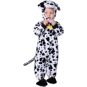 Spooktacular Creations Halloween Toddler Dalmatian Puppy Costume, Unisex Dog Costume for Baby, Kids Halloween Event Party (Toddler(3-4 yrs))