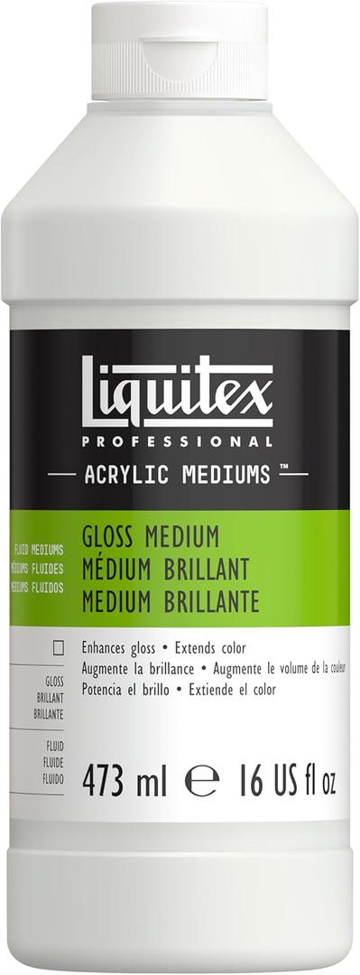 Liquitex Professional Fluid Medium, 473ml (16-oz), Gloss