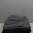 Velvelhall 4 Pack Womens Fleece Lined Sweatpants Thermal Straight Leg Baggy Pants Wide Leg Warm Lounge Joggers with Pockets(Black, Dark Gray, Navy Blue, Wine Red,Large)Size Large