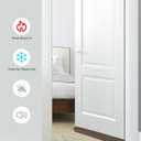 KAKICLAY 38" Weighted Draft Stopper for Bottom of Doors and Windows, Heavy Duty Sound Proof Door Draft Guard Door Soundproofing Under Door Noise/Air/Wind Blocker, 2.2Lbs (32")