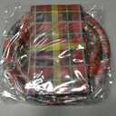 Plaid Christmas Plates and Napkins,Plaid Dinnerware Buffalo plaid Christmas Red and Green Plates and Napkins for Winter christmas Holiday Decorations