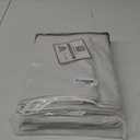 H.VERSAILTEX Ivory Blackout Curtains for Bedroom, Linen Blackout Curtains 108 Inches Long 100% Blackout Thermal Insulated Textured Curtain Draperies Grommet with White Liner, 2 Panels, Ivory (52"W x 108"L (Pack of 2), Ivory)