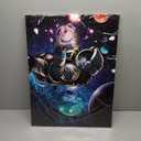 Sosolong Planet Astronaut Canvas Wall Art,outer Space Wall Decor For Boys Bedroom Living room 3
