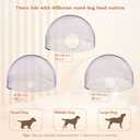 Dog Interactive Treat Dispenser Toy, Food Puzzle Slow Feeder (Yellow)