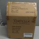 Fortessa Archie Glass, 12 Piece Dinnerware Set (Service for 4), Ginger