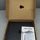 Shower Head, 10'' High Pressure Rainfall Shower Head with 3 Settings Handheld Shower Combo with 11''Extension Arm, Anti-leak Square Rain Shower Head with 78'' Hose/Holder(Matt Black Shower Heads)