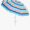 Outdoor Umbrella - Sun Protection, Rain Resistant, Windproof with Manual Open-Close Feature - Ideal for Beach, Camping, and Picnics 6.5 Ft