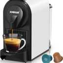 CHULUX Baf-Pro Espresso Machine, Mini Espresso Machine for Nespresso Original Capsules, Single Serve Coffee Machine for Home Espresso & Lungo Maker, Italian ODE 20 Bar Pump, White