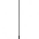 Kichler, Aivian 30 Inch 5 Light Chandelier with Clear Glass in Black, 52398BK, 13.5" H 30" W