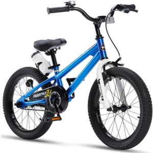 RoyalBaby Kids Bike EZ Freestyle Training Free Balance to Pedal Easy Learning Bicycle, 12-18 Inch for Toddlers to Big Kids