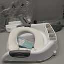 Potty Training Seat SKYROKU Potty Training Toilet with Step Stool Ladder, for Kids Boys Girls Toddlers - Comfortable Safe Potty Seat with Anti-Slip Pads Ladder 8838-Grey