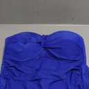 RELLECIGA Women's Strapless One Piece Swimsuit (3X-Large, Royal Blue)
