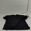 Gildan Men's V-Neck T-Shirts, Multipack, Style G1103 (Large, Black (6-pack))