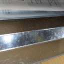 8x4x1FT Galvanized Raised Garden Bed, Metal Planter, Silver,1 Pack