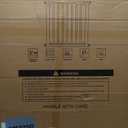 41" Extra Tall Baby Gate for Big Dog No Jumping Over, 30-40.9" Wide Pet Safety Gate Indoor for Doorways No Drilling,Auto Close Child Puppy Gates for Stairways Pressure Mounted (Black)