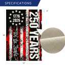 4 x 250 Anniversary Usa Garden Flags for Outside, 250 Anniversary USA Flag We the People 1776-2026 Patriotic 4th of July Decorations Yard Sign Double-Sided Waterproof Flag 12x18 Inch 250 Year American Flag